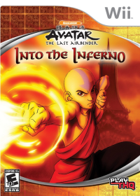 Avatar the Last Airbender Into the Inferno Wii US box art